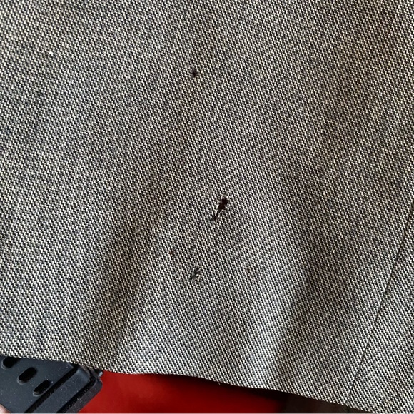 Vintage 1940s Forstmann Virgin Wool Grey Coat. Double Breasted. Size 4 or 6. - Picture 12 of 16